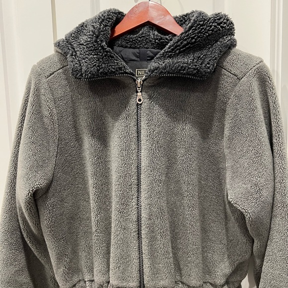 Vintage Nils Sportswear fleece and sherpa jacket with quilted lining - Picture 5 of 15